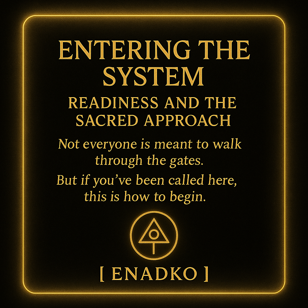Entry Protocol — ENADKO Gateway