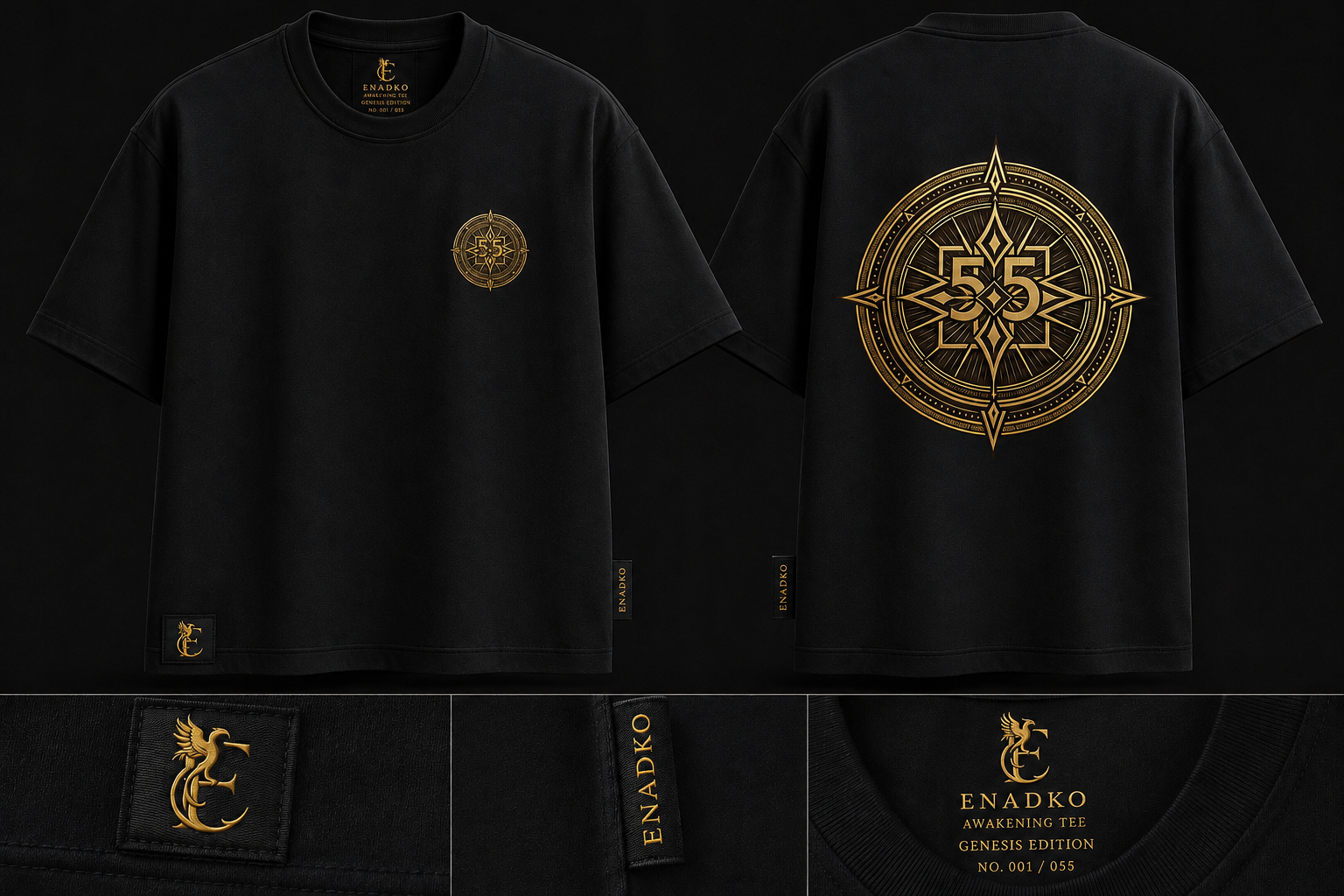 ENADKO Awakening Artifact — Obsidian Black