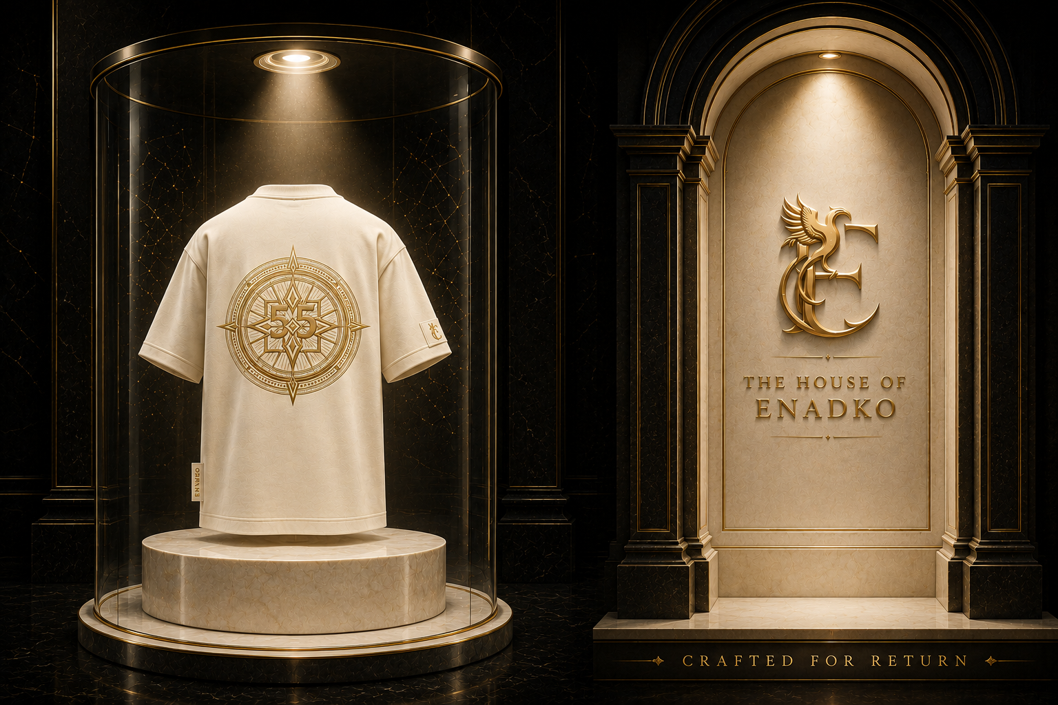 ENADKO Awakening Artifact — Bone White within the House